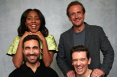 Jessica Williams, Jason Segel, Brett Goldstein, and Michael Urie at NYCC 2024