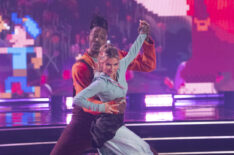 Dwight Howard and Daniella Karagach in Dancing with the Stars - Disney Night