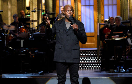 Host Dave Chappelle during the SNL monologue on November 12, 2016