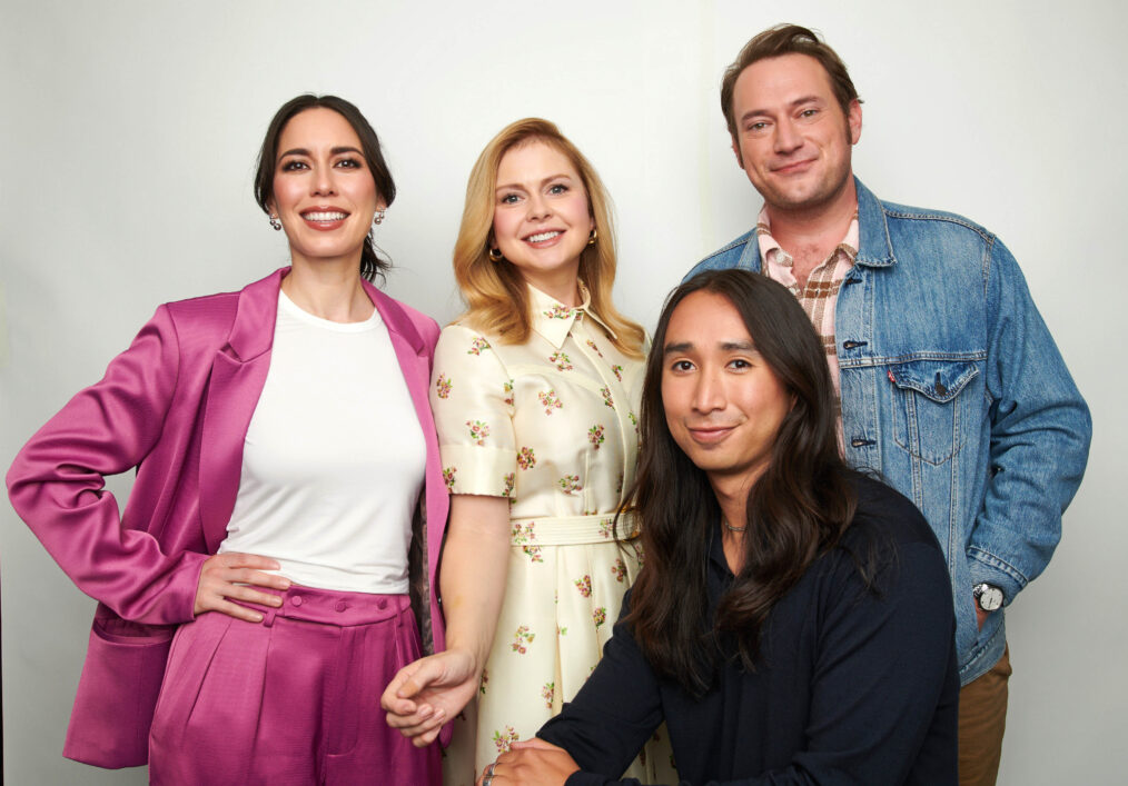 Sheila Carrasco, Rose McIver, Román Zaragoza, and Brandon Scott Jones of Ghosts