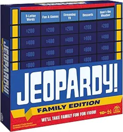 Jeopardy Family Edition