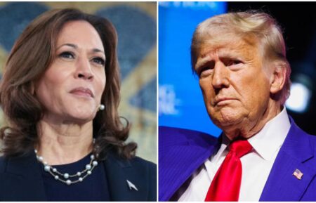 Kamala Harris and Donald Trump