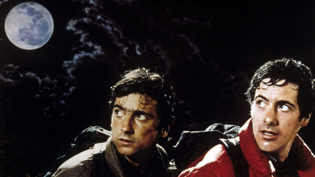 Griffin Dunne and David Naughton in 'An American Werewolf in London'