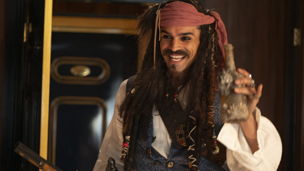 Sean Teale as Tristan as Jack Sparrow in Doctor Odyssey