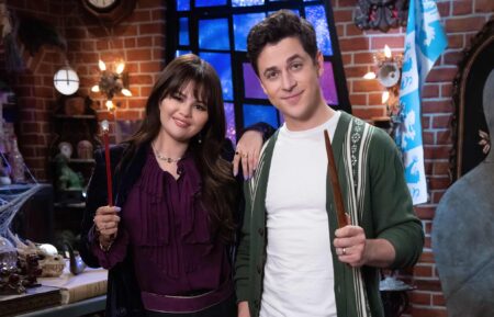 Selena Gomez, David Henrie in Wizards Beyond Waverly Place