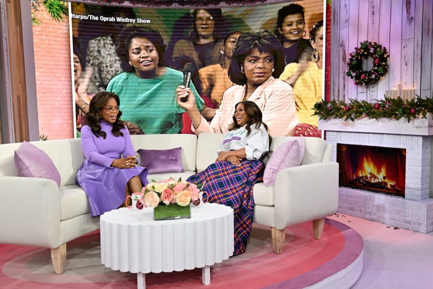 Oprah Winfrey and Sherri Shepherd (Photo by Andrew Werner)