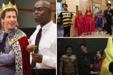 Andy Samberg and Andre Braugher in 'Brooklyn Nine-Nine, Quinta Brunson, Lisa Ann Walter, Sheryl Lee Ralph, Tyler James Williams, William Stanford Davis, and Keyla Monterroso Mejia in 'Abbott Elementary', and Donald Glover, Danny Pudi, Alison Brie in 'Community'