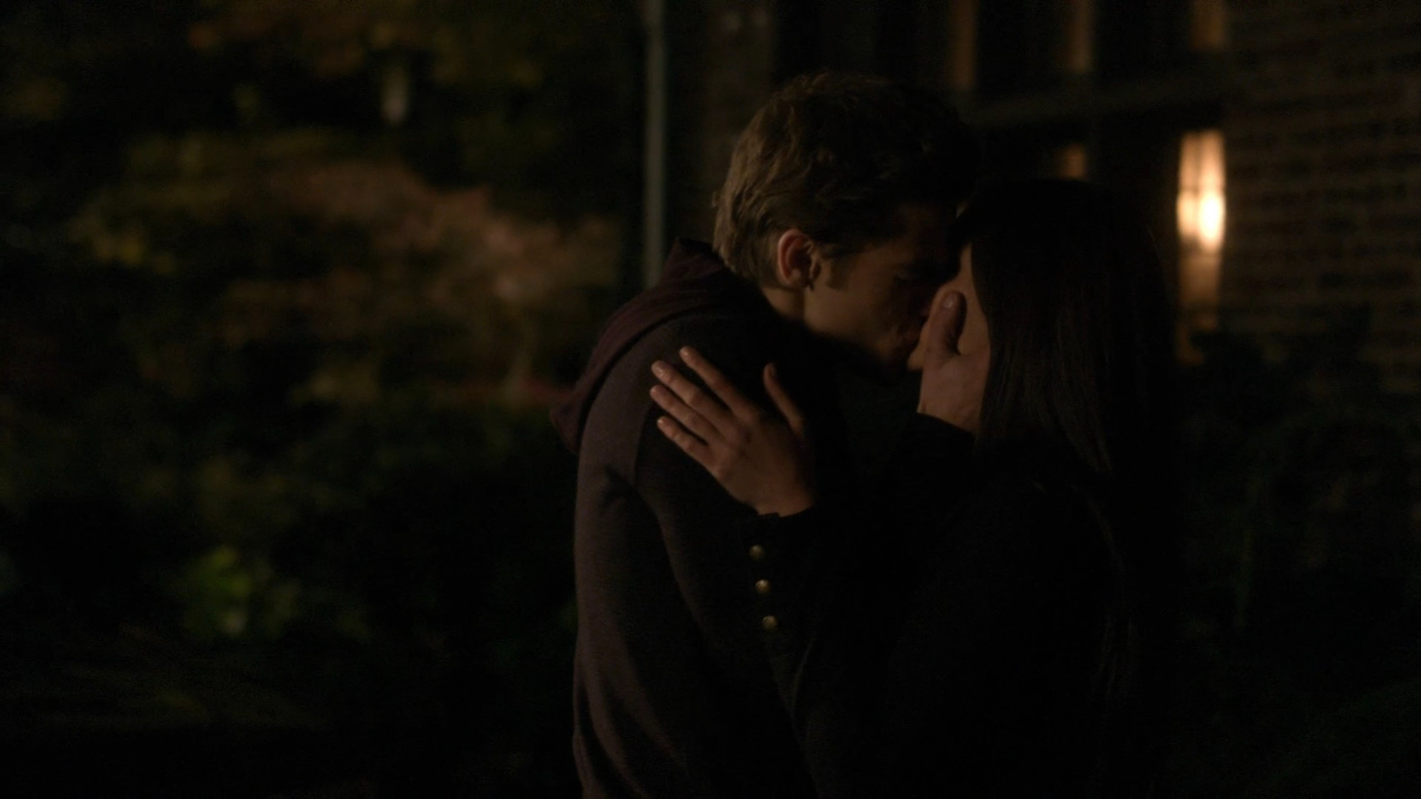 Paul Wesley as Stefan Salvotore and Nina Dobrev as Elena Gilbert in 'The Vampire Diaries.'