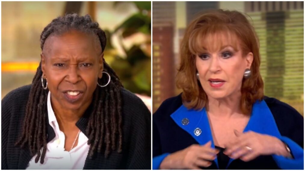 Whoopi Goldberg and Joy Behar on The View