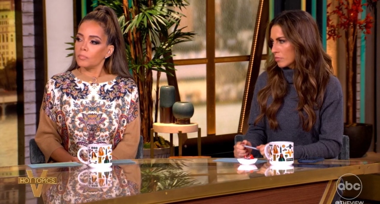 Sunny Hostin and Alyssa Farah Griffin on The View