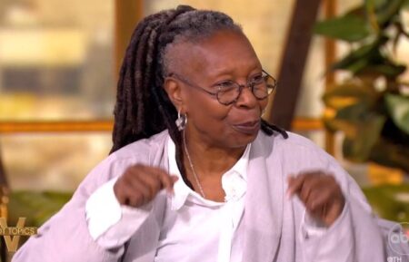 Whoopi Goldberg on The view on October 15