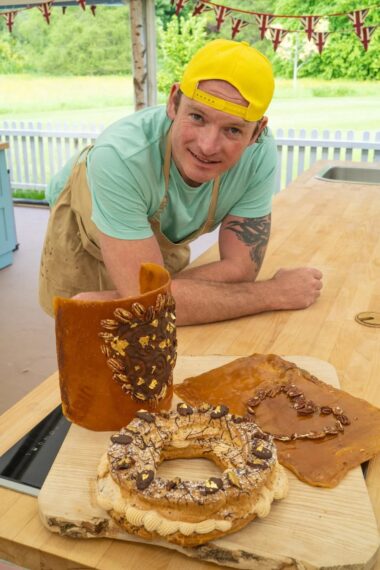 Andy on Bake Off