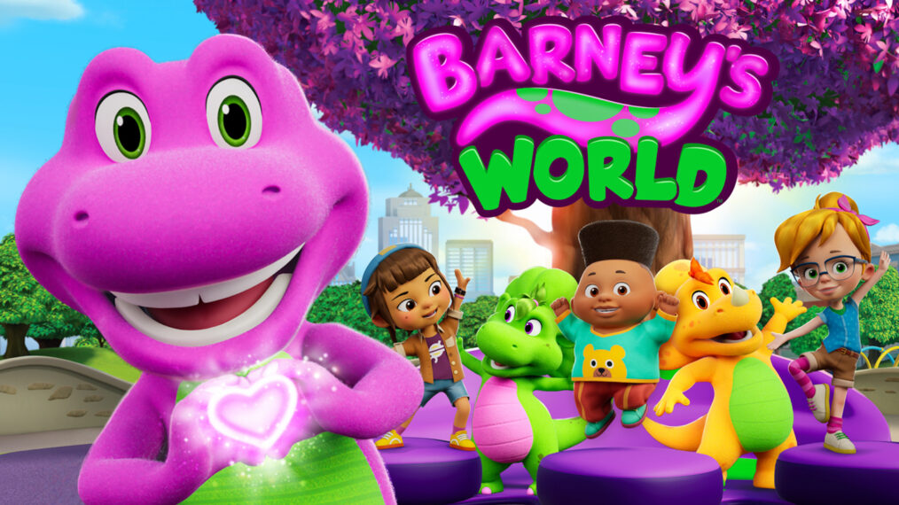 'Barney's World' key art