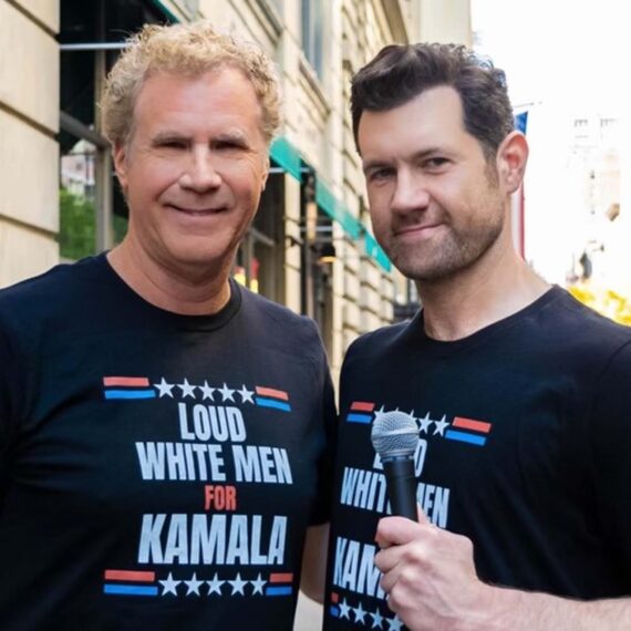 Will Ferrell and Billy Eichner for 'Billy on the Street' 