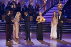 Pasha Pashkov, Tori Spelling, Alfonso Ribeiro, Julianne Hough, Anna Delvey, and Ezra Sosa for 'Dancing with the Stars'