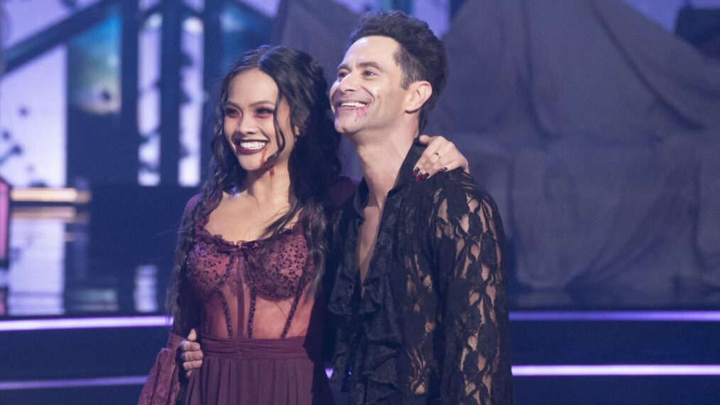 Jenn Tran and Sasha Farber — 'Dancing With the Stars' Season 33 Episode 7 'Halloween Nightmares'