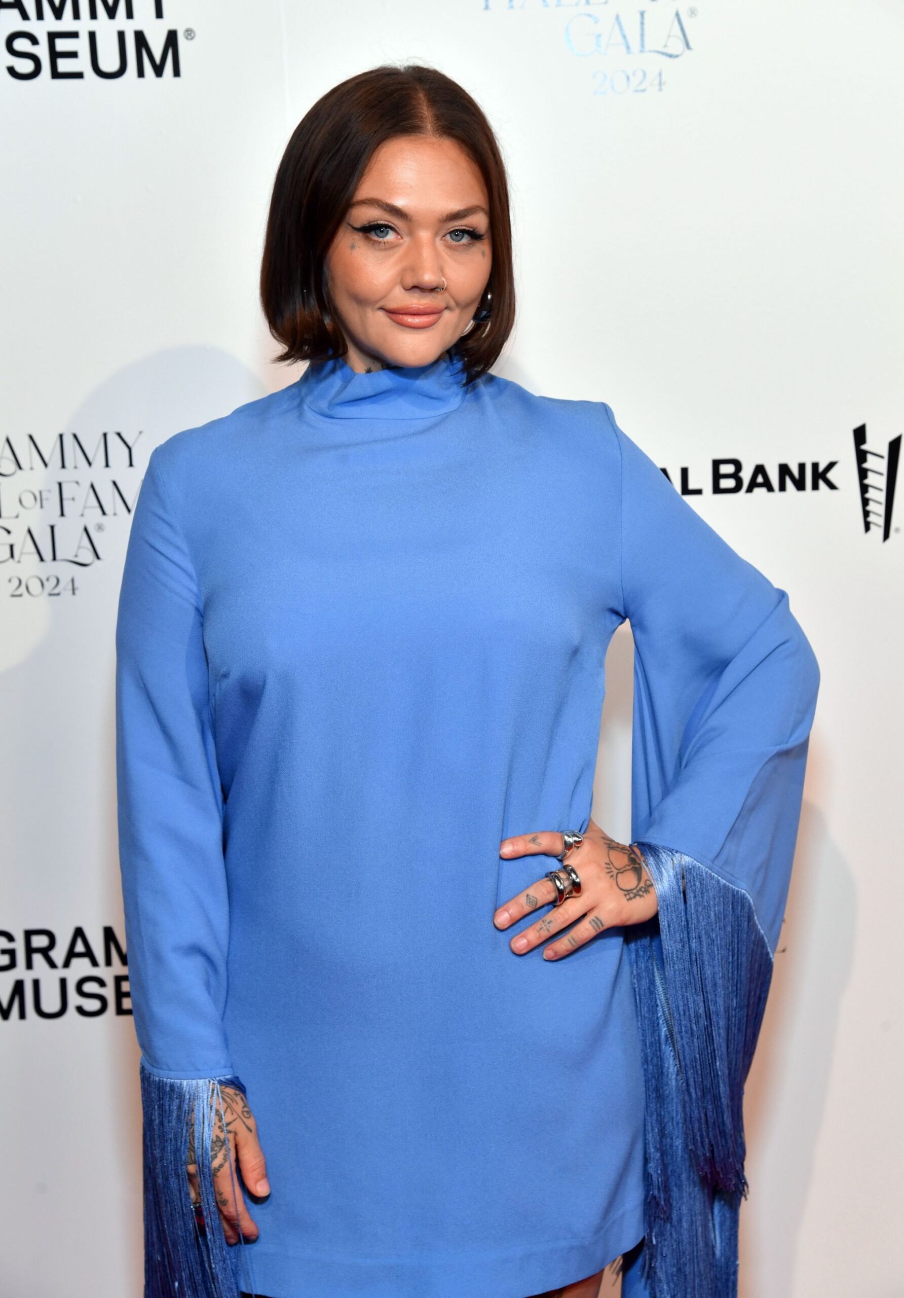 Elle King attends GRAMMY Museum's Inaugural GRAMMY Hall Of Fame Gala and Concert presented by City National Bank at The Novo by Microsoft at L.A. Live on May 21, 2024 in Los Angeles, California.