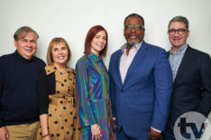 Robert King, Michelle King, Carrie Preston, Wendell Pierce, and Jonathan Tolins — 'Elsbeth' at New York Comic Con