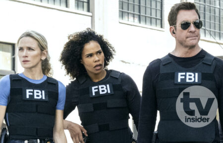 Shantel VanSanten as Special Agent Nina Chase, Roxy Sternberg as Special Agent Sheryll Barnes, and Dylan McDermott as Supervisory Special Agent Remy Scott — 'FBI: Most Wanted' Season 6 Episode 4 