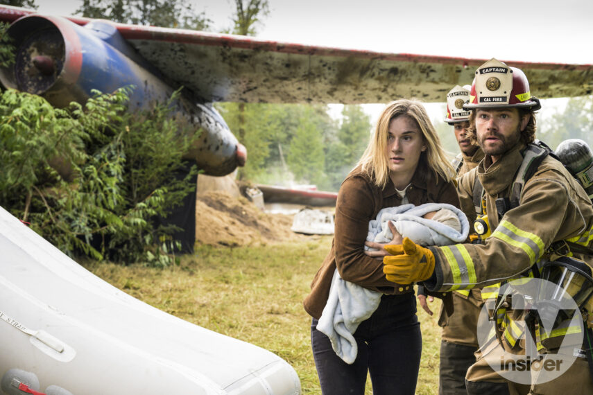 Jordan Calloway as Jake and Jared Padalecki as Camden — 'Fire Country' Season 3 Episode 5 "Edgewater's About To Get Real Cozy"