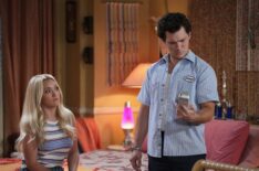 Emily Osment and Montana Jordan in 'Georgie & Mandy's First Marriage'