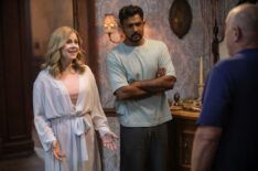 Rose McIver and Utkarsh Ambudkar in 'Ghosts' Season 4