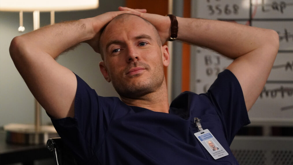 Richard Flood as Cormac Hayes in 'Grey's Anatomy'