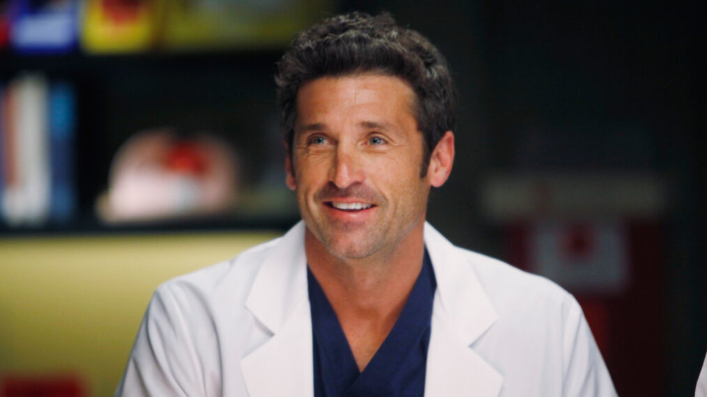 Patrick Dempsey as Derek Shepherd in 'Grey's Anatomy'