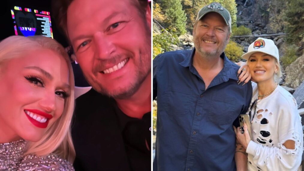 Blake Shelton and Gwen Stefani