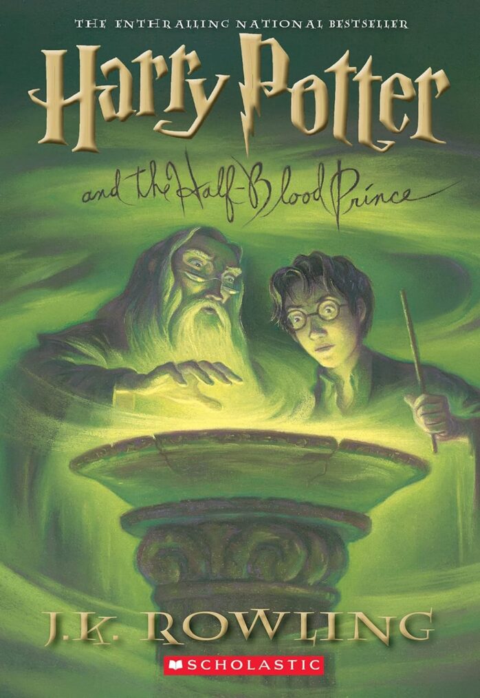 'Harry Potter and the Half-Blood Prince' book cover