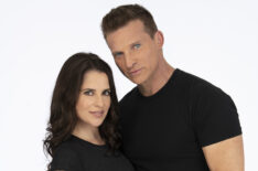 Kelly Monaco and Steve Burton on 'General Hospital'