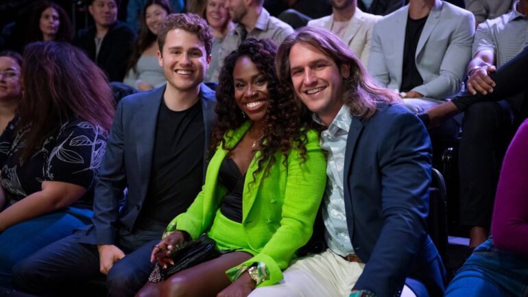 Alex, Brittany, Joey during the 'Love Is Blind' Season 7 reunion