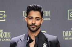 Manish Dayal attends the premiere screening red carpet of 'The Walking Dead: Daryl Dixon – Book of Carol' at Callao Cinema on October 02, 2024 in Madrid, Spain.