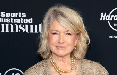 Martha Stewart on red carpet