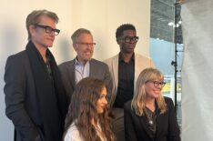 Harry Hamlin, Mark Johnson, Alyssa Jirrels, Tongayi Chirisa, and Esta Spalding at NYCC 2024