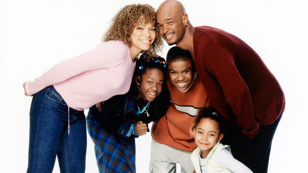 Tisha Campbell-Martin, Jazz Raycole, George O. Gore II, Damon Wayans, and Parker McKenna Posey in 'My Wife and Kids'