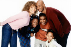 Tisha Campbell-Martin, Jazz Raycole, George O. Gore II, Damon Wayans, and Parker McKenna Posey in 'My Wife and Kids'