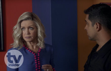 Donna Mills as Wanda Presscott and Wilmer Valderrama as Nick Torres — 'NCIS' Season 22 Episode 3 