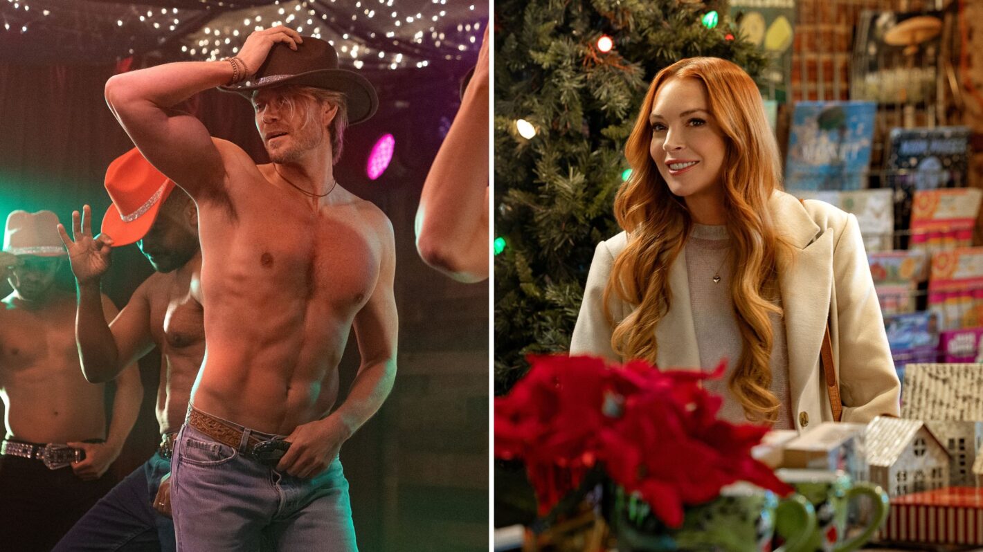 Chad Michael Murray in 'The Merry Gentlemen'; Lindsay Lohan in 'Our Little Secret'