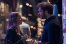 Kristen Bell and Adam Brody in 'Nobody Wants This.'