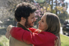 Adam Brody as Noah, Kristen Bell as Joanne in episode 110 of Nobody Wants This