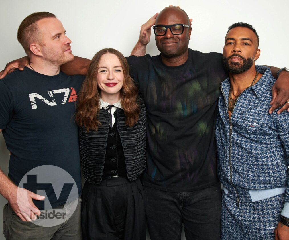 Rob Kazinsky, Kacey Rohl, Olatunde Osunsanmi, and Omari Hardwick for 'Star Trek: Section 31' at NYCC 2024