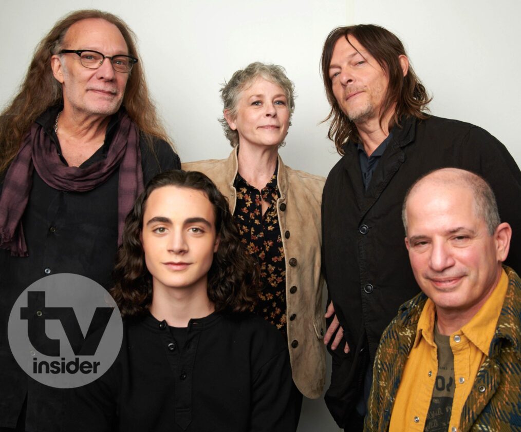 Greg Nicotero, Melissa McBride, Norman Reedus, Louis Puech Scigliuzzi, and David Zabel for 'The Walking Dead: Daryl Dixon - The Book of Carol'