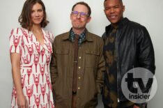 Lauren Cohan, Scott M. Gimple, and Gaius Charles for 'The Walking Dead: Dead City'