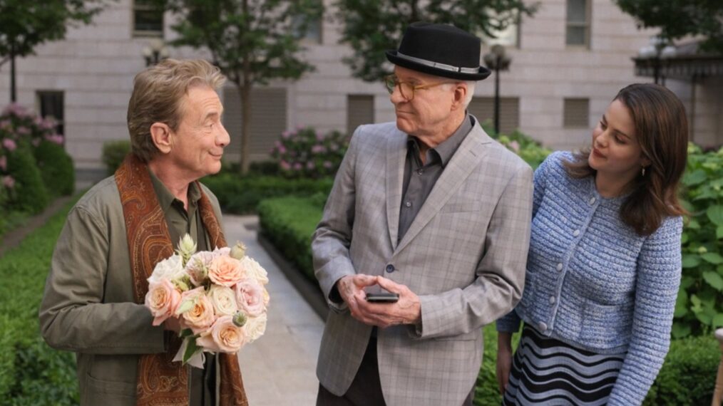 Martin Short, Steve Martin, and Selena Gomez for 'Only Murders in the Building' Season 4