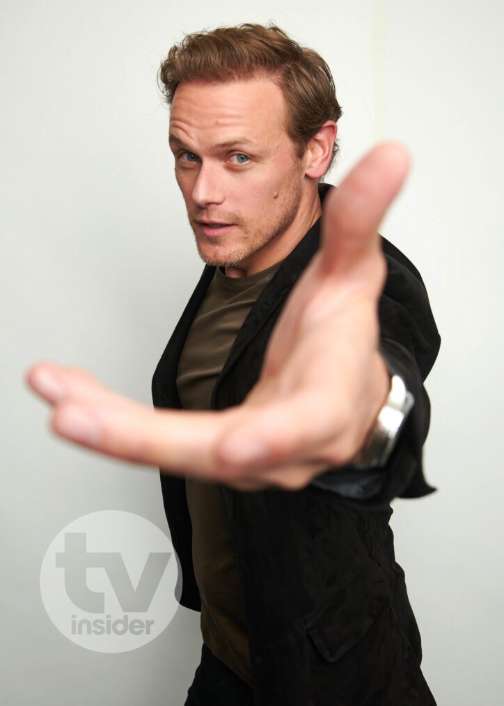 'Outlander's Sam Heughan in TV Insider's NYCC 2024 portrait studio