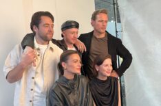 Richard Rankin, John Bell, Sam Heughan, Sophie Skelton, and Caitriona Balfe for 'Outlander' at NYCC 2024