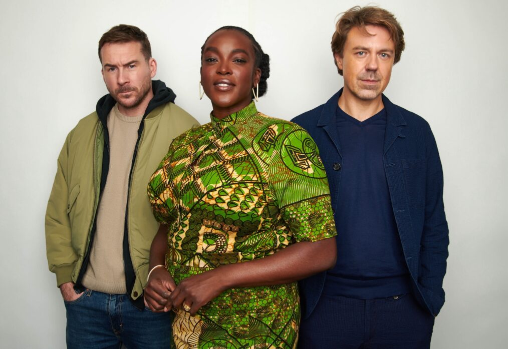 Barry Sloane, Wunmi Mosaku, and writer Andrew Buchan of 'Passenger' — New York Comic Con 2024