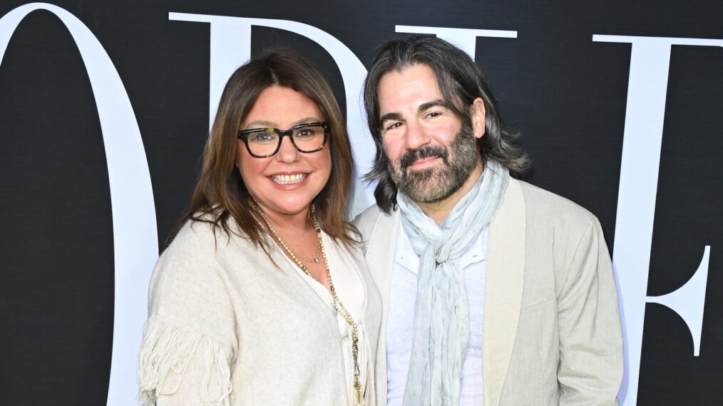 Rachael Ray and John Cusimano on red carpet