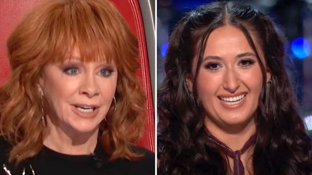 Reba McEntire and Frankie Torres on The Voice